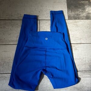 SIZE 0 blue lulu lemon leggings
